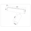 Трековый светодиодный светильник Ambrella Light Track System Magnetic 220V GL1213