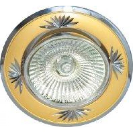 Светильник DL246 жемчужное золото, хром