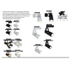 Трековый светильник свободного перемещения (на шину) arte lamp a6107pl-1bk track lights led 1х7w 220v ip21
