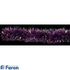 Гирлянда светодиодная мишура "фиолетовый с белым", 2м, 230v/50hz, 20led, 1.28w, ip20, cl120