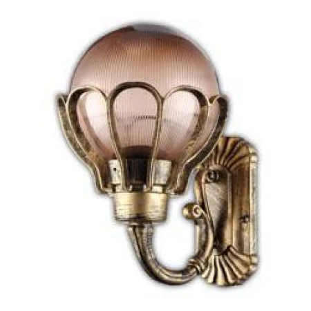 Светильник садово-парковый Feron PL5041 шар на стену вверх 60W E27 230V, черное золото