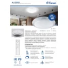 Светодиодный управляемый светильник накладной Feron AL5350 тарелка 60W 3000К-6500K белый