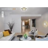 Управляемый светодиодный светильник FLEXION DOUBLE 80W R-500-WHITE/WHITE-220-IP44 с пультом ДУ Maysun Astrella Estares Управляемый светодиодный светильник FLEXION DOUBLE 80W R-500-WHITE/WHITE-220-IP44 с пультом ДУ Maysun Astrella Estares