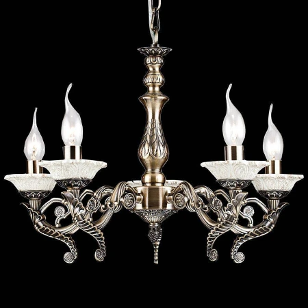 Люстра Natali Kovaltseva 70042-5C ANTIC BRASS INTRIGUE II