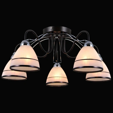 Люстра Natali Kovaltseva 75046-5C CHROME Lopara