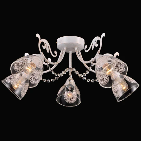 Люстра Natali Kovaltseva TULIP 75054/5C IVORY TULIP