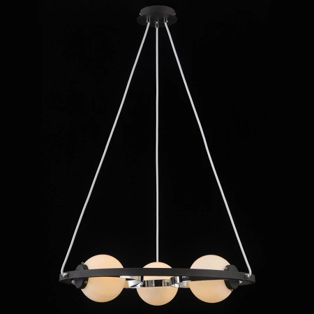 Светильник Natali Kovaltseva SPHERE 81020-3C SATIN BLACK SPHERE