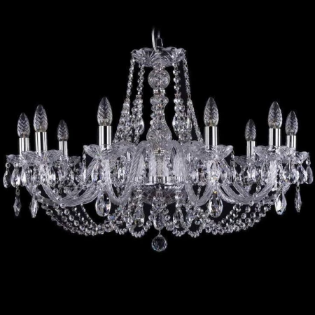 Хрустальная люстра Bohemia Ivele Crystal 1406/10/300/Ni