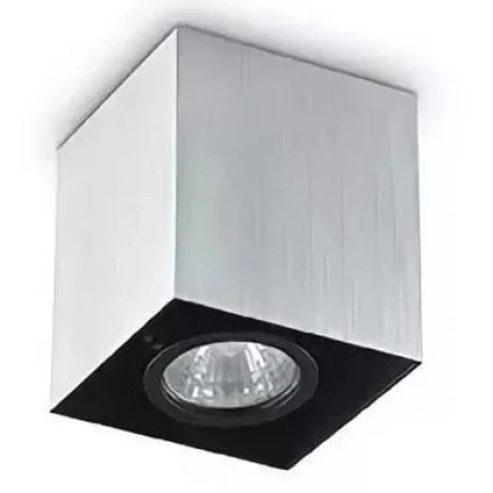 Точечный светильник Ideal Lux MOOD PL1 SMALL SQUARE ALLUMINIO MOOD