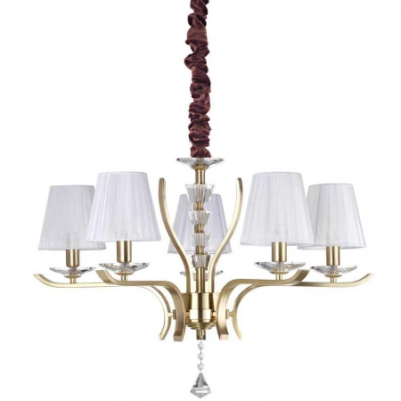 Люстра Ideal Lux PEGASO SP5 OTTONE SATINATO