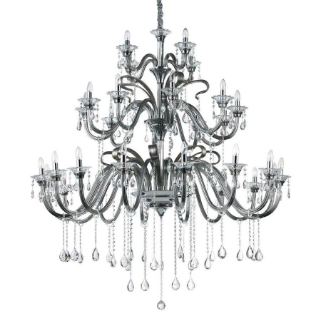 Хрустальная люстра Ideal Lux COLOSSAL SP30 GRIGIO