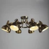 Потолочная люстра Arte Lamp Martin A5216PL-8BR