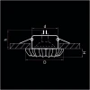 Встраиваемый светильник Lightstar Solo Ray 002120