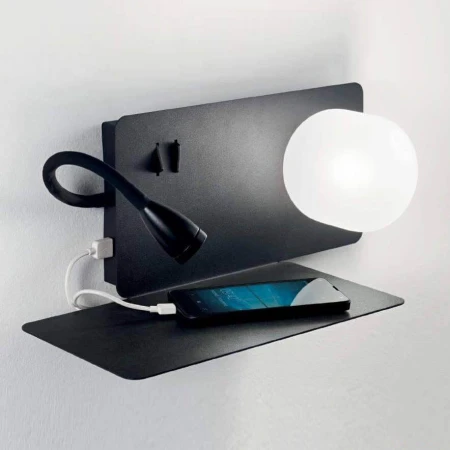 Бра Ideal Lux Book-1 Ap Nero