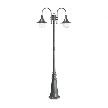 Садово-парковый светильник Ideal Lux Cima PT2 Antracite