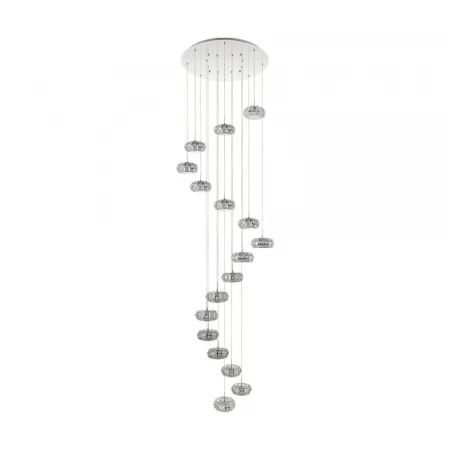 Каскадная светодиодная люстра Eglo Corliano 39546