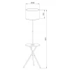 Торшер Arte Lamp Combo A2070PN-1BK