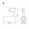 Трековый светодиодный светильник Arlight LGD-Zeus-2TR-R67-10W Day4000 025906(1) Трековый светодиодный светильник Arlight LGD-Zeus-2TR-R67-10W Day4000 025906(1)