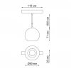 Трековый светодиодный светильник Novotech Flum 358404